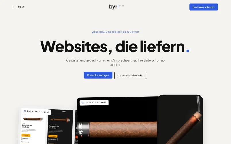 Entwurf D, die Mischung